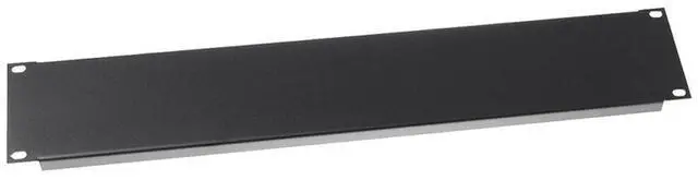 Alt view image 6 of 6 - Middle Atlantic Products EB1 Blank Panel, 1 Rack Unit Steel, Flanged