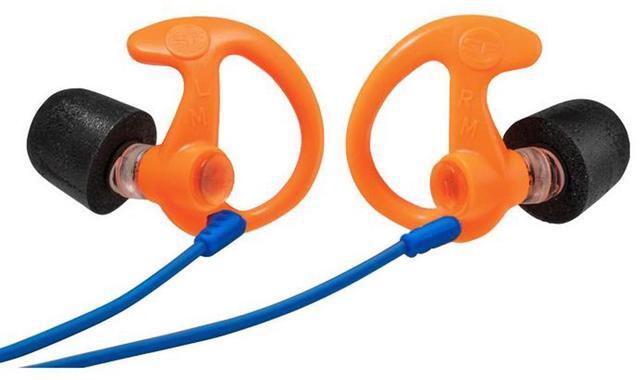 Main image of SureFire EP10 Sonic Defenders Ultra Max Full-Block Earplugs, Large, Orange