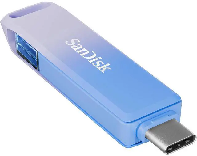Alt view image 3 of 7 - SanDisk Creator Series 128GB USB Type-C and Lightning Phone Drive