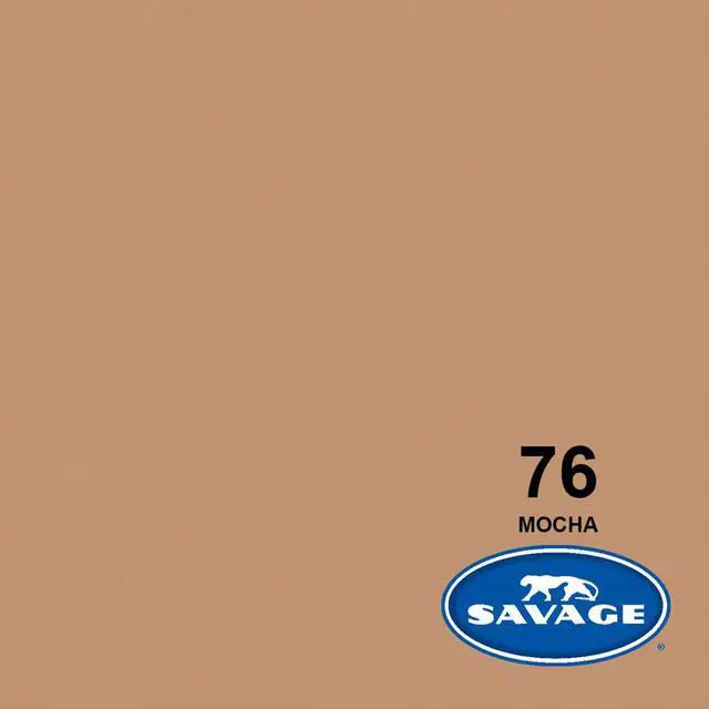 Alt view image 2 of 5 - Savage Widetone Seamless Background Paper, 53"x18', Mocha, #76 #76-5318