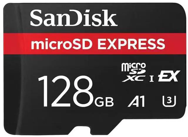 Alt view image 2 of 4 - SanDisk MicroSD Express 880MB/s Flash Memory Card 128GB