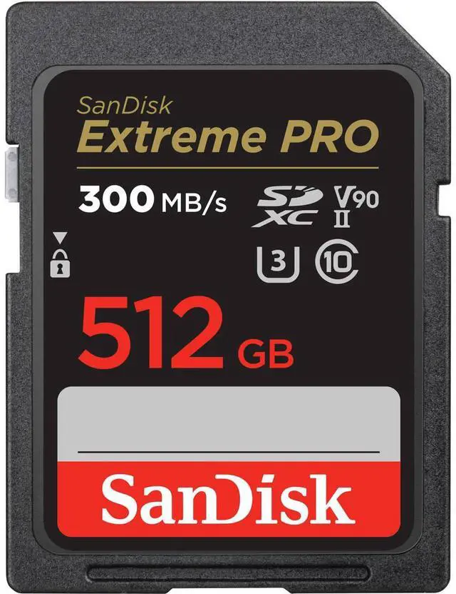 Alt view image 2 of 5 - SanDisk 512GB Extreme PRO UHS-II SDXC Memory Card, 2-Pack, Bundle with USB-C CFexpress Type-B and SD Memory Card Reader