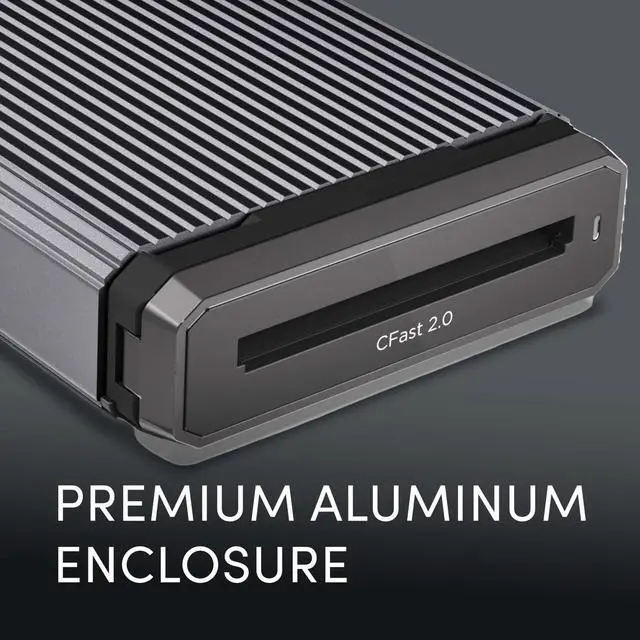 Alt view image 12 of 16 - SanDisk Professional PRO-READER CFast 10 GB/s CFast CFast 2.0 USB 3.2 (Gen 2) Type C External