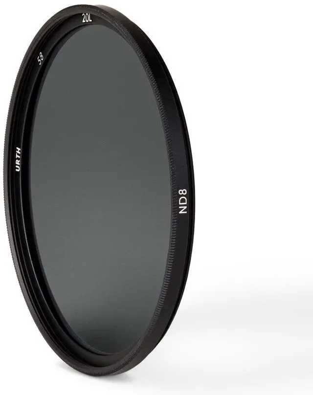 Alt view image 3 of 7 - Urth 58mm Circular ND8 3-Stop Lens Filter Plus+ #UND8PL58