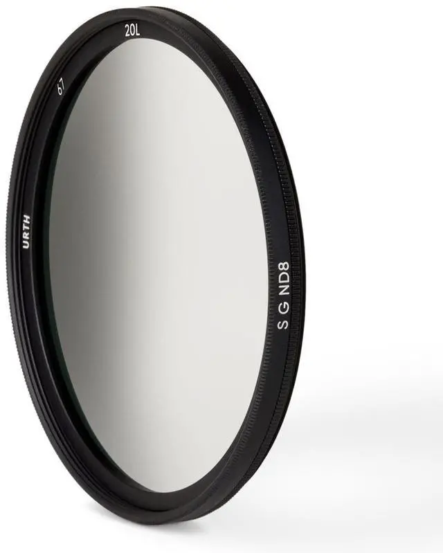 Alt view image 3 of 7 - Urth 67mm Circular Soft Graduated ND8 3-Stop Lens Filter Plus+ #USGND8PL67