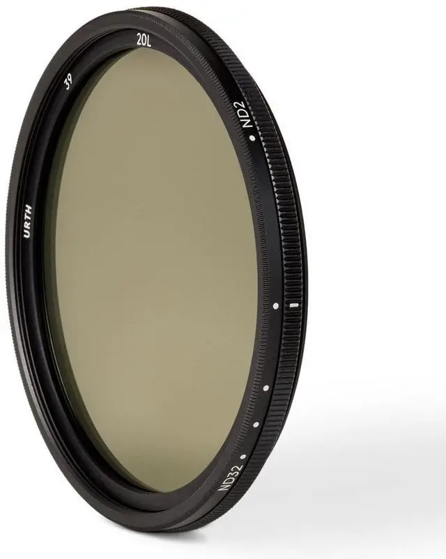 Alt view image 2 of 7 - Urth 39mm Circular Variable ND2-32 1 to 5-Stop Lens Filter Plus+ #UNDX32PL39