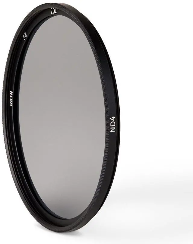 Alt view image 8 of 13 - Urth 58mm ND4 2 Stop Nano-Coating Circular Lens Filter Plus with Ultra-Slim Rim