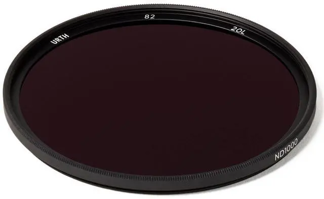 Alt view image 8 of 14 - Urth 82mm ND1000 10 Stop 20 Layers Nano Coating Ultra-Slim Rim Lens Filter Plus+