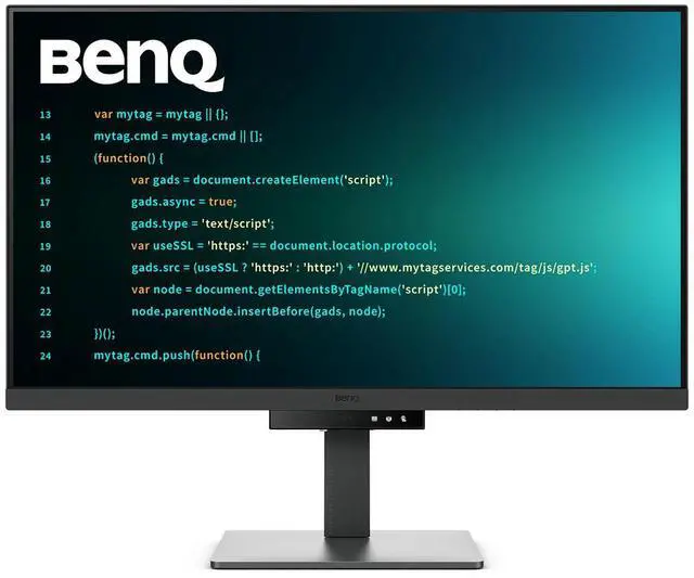 Main image of BenQ RD320U 32” 4K 3840x2160 Programming Monitor with 2000:1 Contrast Ratio, Nano Matte Panel, Backlight, 90W USB-C, Coding Modes, Night Hours Protection, Ergonomic Design, and Eye-Care Technology