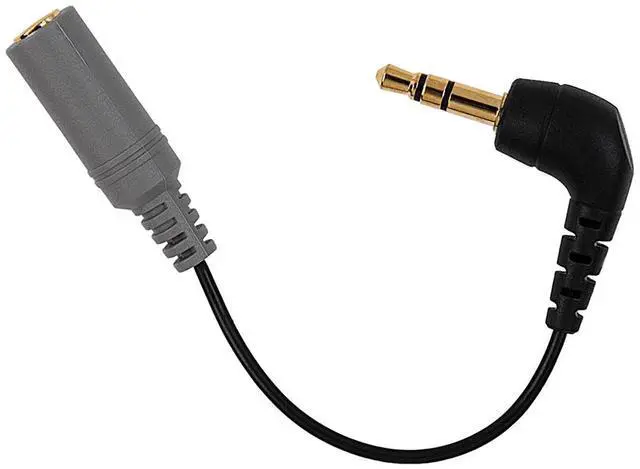 Alt view image 2 of 3 - Fotodiox SC3 3.5mm TRRS Female to TRS Male Replacement Adapter Cable