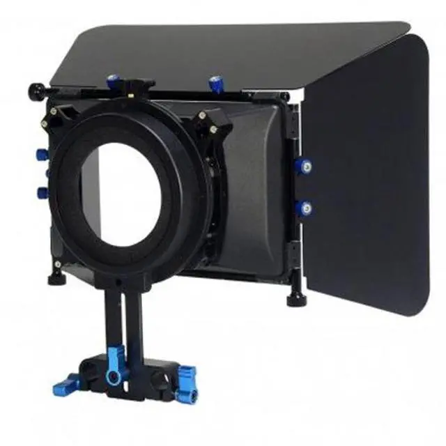 Alt view image 3 of 3 - came-tv lm3 dslr matte box with top and side flags for lws 15mm rods