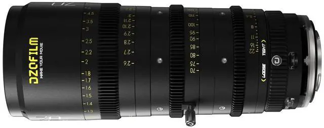 Alt view image 3 of 3 - DZOFILM Catta 75-135mm T2.9 Cine Lens for Sony E, Black #DZO-FF70135E-BLK