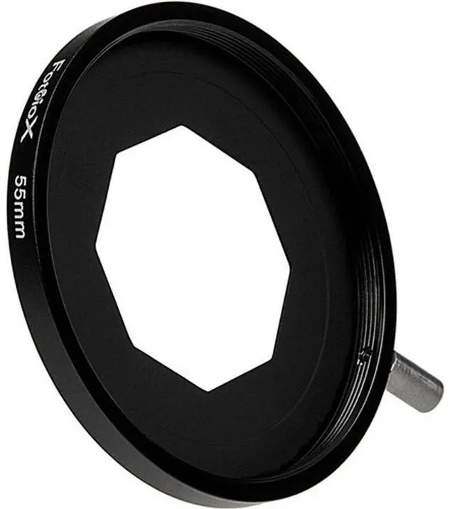 Alt view image 5 of 7 - Fotodiox Ninja 55mm Magnetic Filter Adapter Kit for Smartphones #NJA-KIT-55