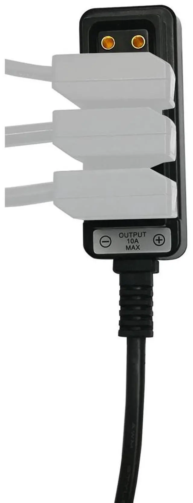Alt view image 7 of 7 - AndyCine D-Tap Male to 4-Ports D-Tap Female Straight Splitter Cable #A-DTAP-142