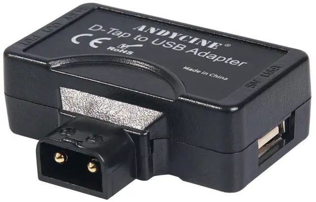 Alt view image 5 of 7 - ANDYCINE D-Tap Female to 5V USB & D-Tap Male Output Converter Adapter #A-D-USB