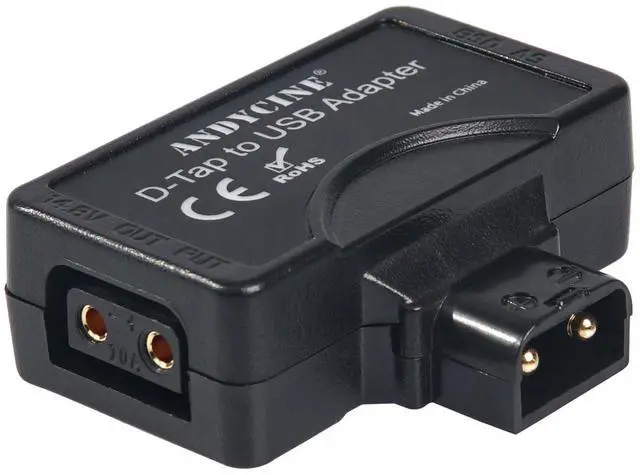 Main image of ANDYCINE D-Tap Female to 5V USB & D-Tap Male Output Converter Adapter #A-D-USB