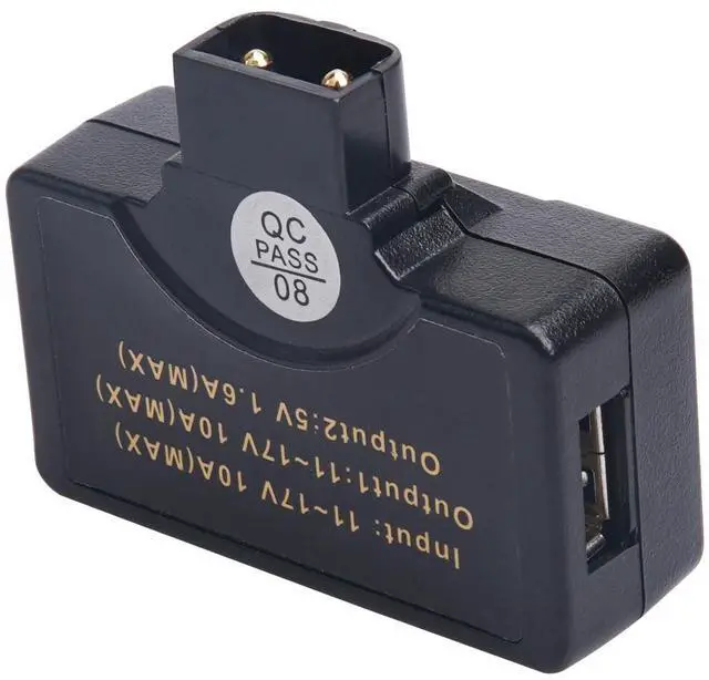 Alt view image 6 of 7 - ANDYCINE D-Tap Female to 5V USB & D-Tap Male Output Converter Adapter #A-D-USB