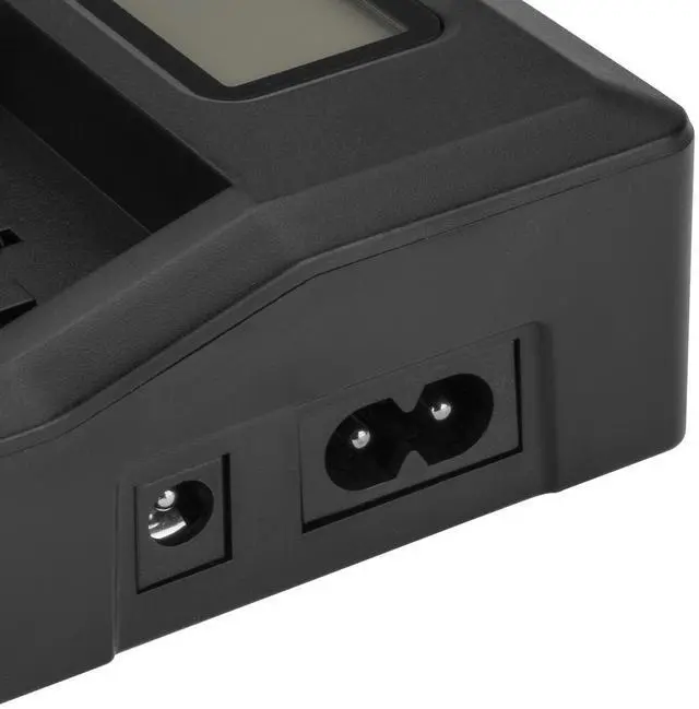 Alt view image 6 of 8 - Green Extreme Dual Smart Charger with LCD Screen Base (No Battery Plates) #GXCH2