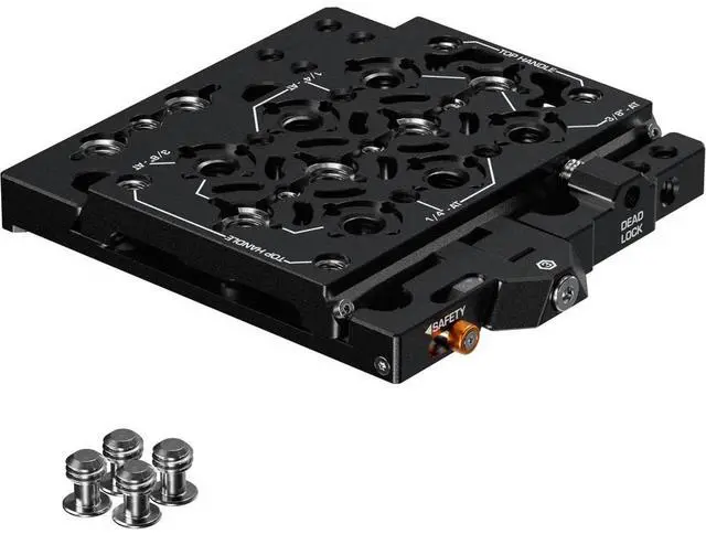 Alt view image 3 of 4 - Bright Tangerine Sliding Top Plate for RED V-RAPTOR Camera