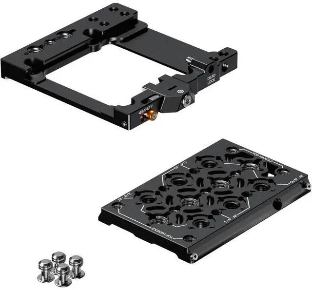 Alt view image 4 of 4 - Bright Tangerine Sliding Top Plate for RED V-RAPTOR Camera