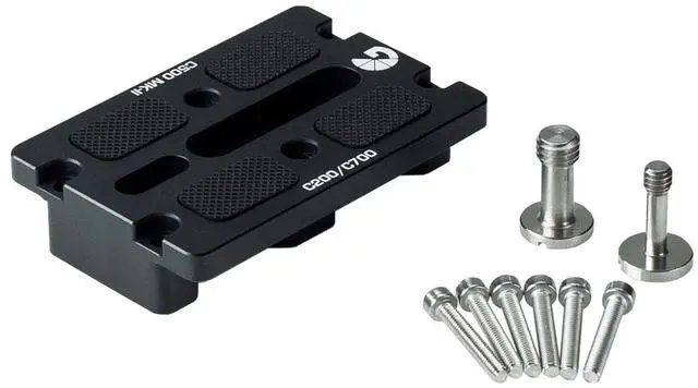 Main image of Bright Tangerine Canon C200/C700 Riser for Left Field 15mm LWS Baseplate Core