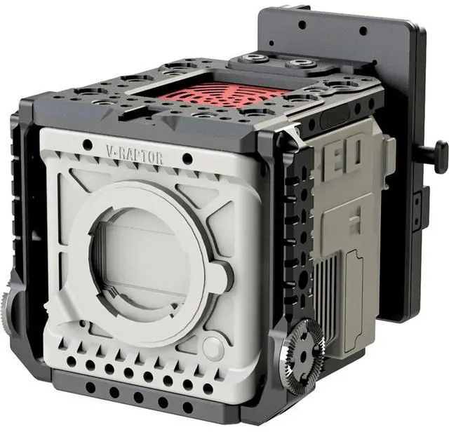 Alt view image 7 of 7 - Came-TV RAPTOR Camera Cage with V-Mount Rear Plate for RED V-RAPTOR Kit 2