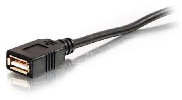 Alt view image 14 of 15 - C2G 38988 USB Active Extension Cable - USB 2.0 A Male to A Female Cable, Center Booster Format, Black (25 Feet, 7.62 Meters)