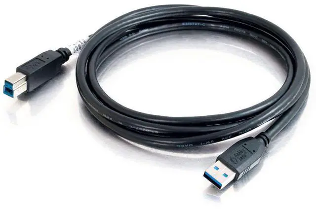 Alt view image 8 of 9 - C2G 54174 2M USB 3.0 A MALE TO B MALE CABLE (6.5FT)