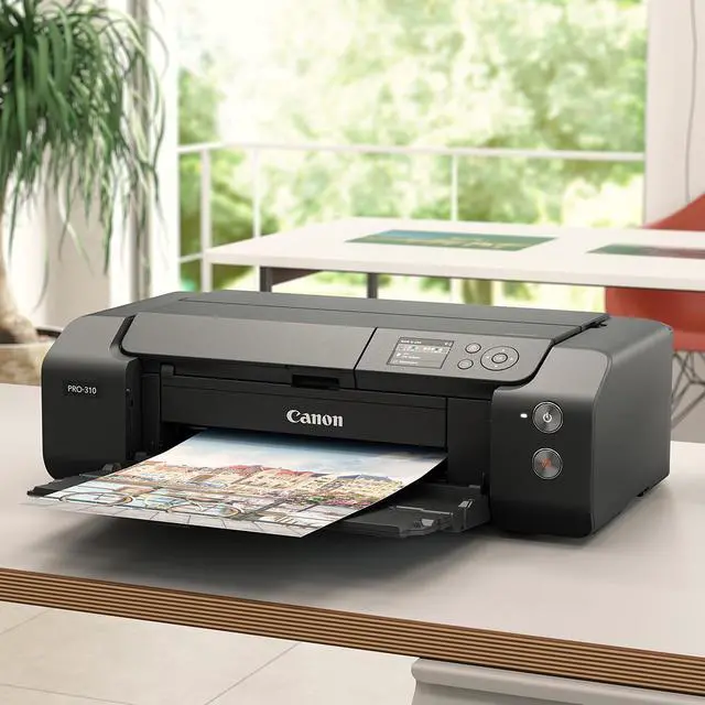 Alt view image 7 of 10 - Canon imagePROGRAF PRO-310 13" Professional Wireless Inkjet Photo Printer