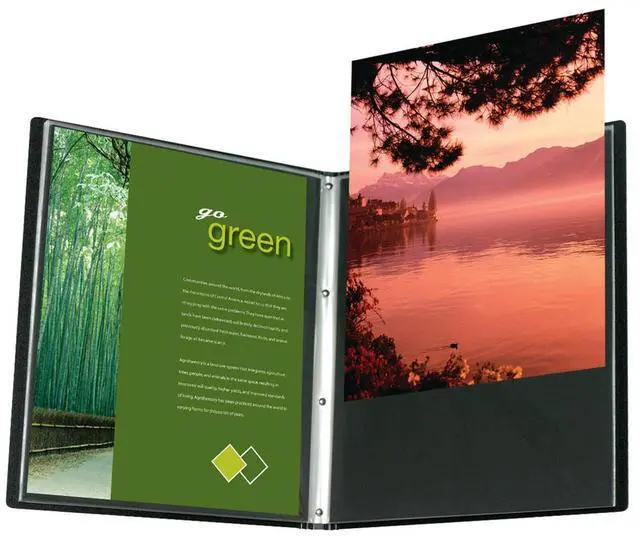 Alt view image 2 of 4 - Itoya Art Profolio Advantage Bound Portfolio Crystal Clear PolyGlass AD-24-A3