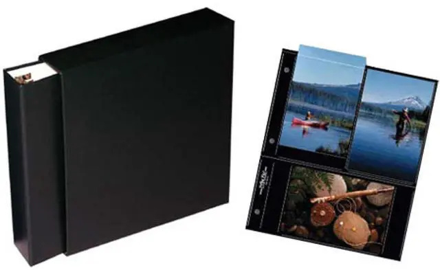 Main image of Print File 800448 Archival Family Photo Album Kit Black #000-0000