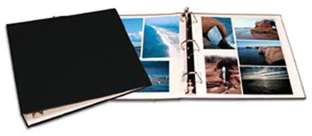 Alt view image 4 of 4 - Print File 800448 Archival Family Photo Album Kit Black #000-0000
