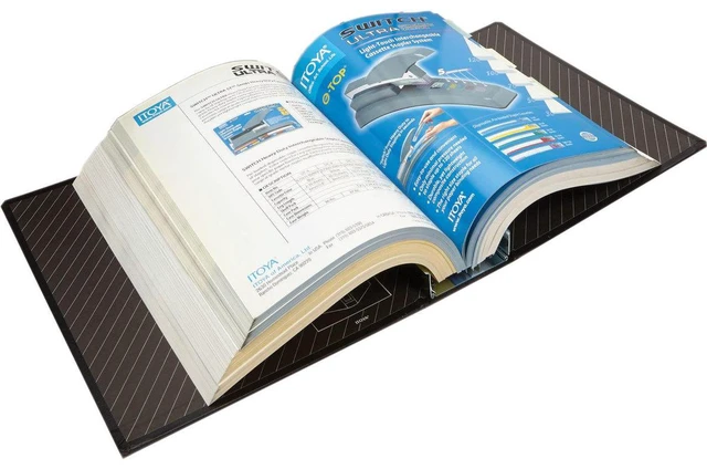 Main image of Itoya P-15 Springpost Binder with 1-1/2" Paper Capacity, Black #P15BK
