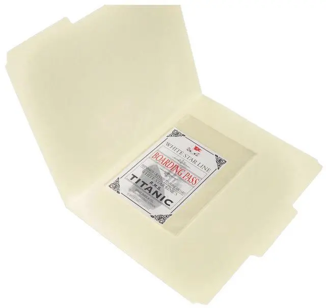 Alt view image 2 of 5 - Archival Methods File Folders, Letter Size 9-5/8x11-3/4", Half 1" Top Tab, 50-Pack