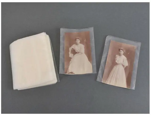 Alt view image 6 of 6 - Archival Methods Archival Methods High-Density Polyethylene        Envelopes, Size: 4.25" x 5.25", Pack of 100