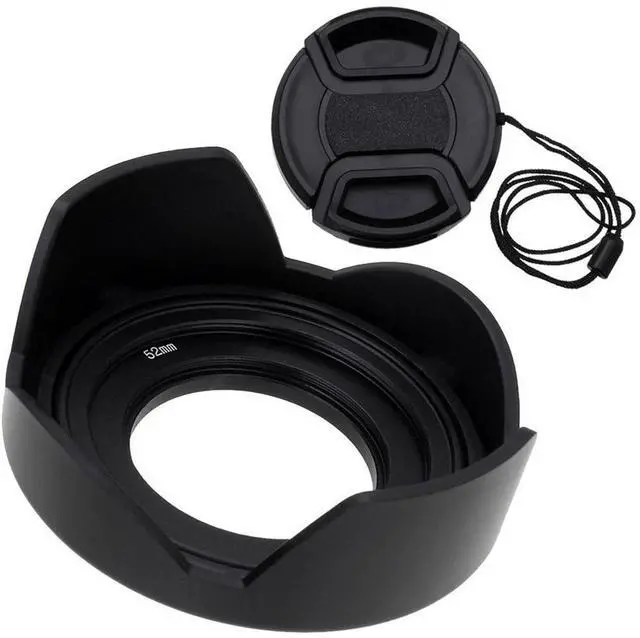 Alt view image 11 of 16 - Fotodiox Lens Hood Kit for Sony E PZ 16-50mm F3.5-5.6 OSS E-Mount Power Zoom Lens, Tulip Flower Hood with Cap For Sony Kit Lenses