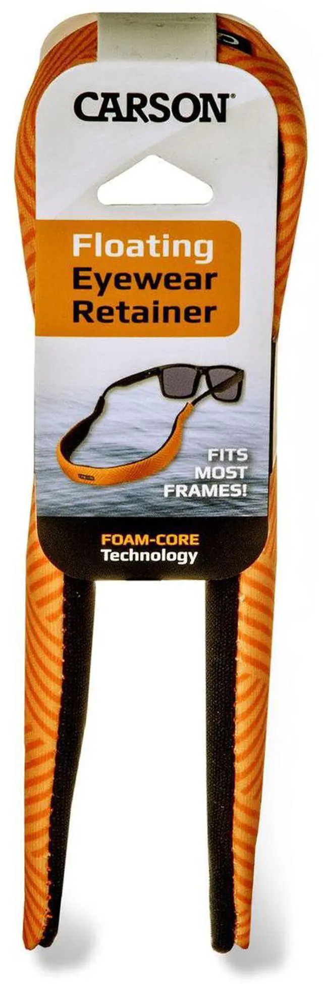 Alt view image 7 of 7 - Carson Floating Eyewear Retainer with Foam-Core Technology, Coral #FA-10(02)