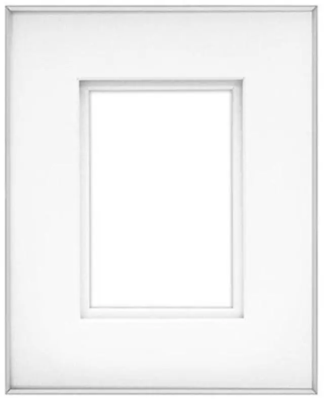 Main image of Framatic Fineline, 16x20" Alum Frame w/a Thin Face, Matted f/8x10" Photo Silver