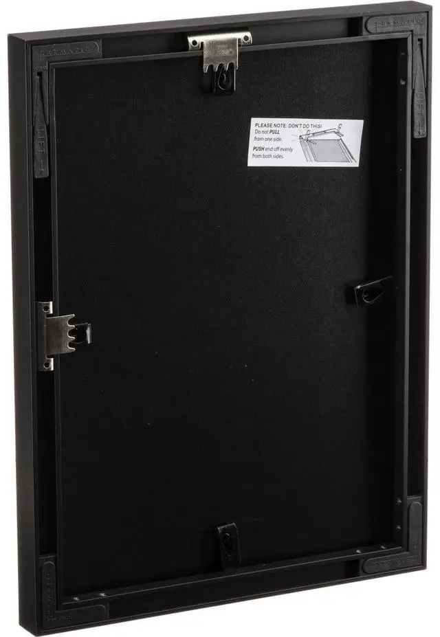 Alt view image 2 of 2 - Framatic Fineline 12x16" Aluminum Frame for a 12x16" Photograph, Black #300615