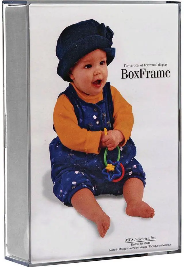 Main image of MCS Original Clear Acrylic Box Picture Frame for 16x20" Photographs #11620