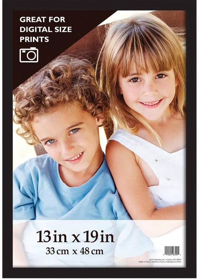 Main image of MCS Gallery Wood Frame for 13x19" Photograph, Black #46392