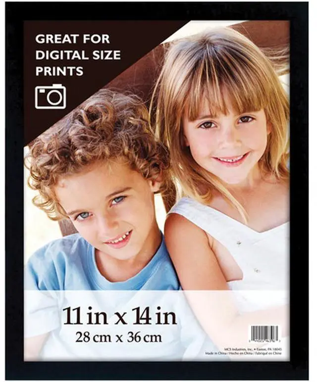 Main image of MCS Gallery Wood Frame for 11x14" Photograph, Black #46396