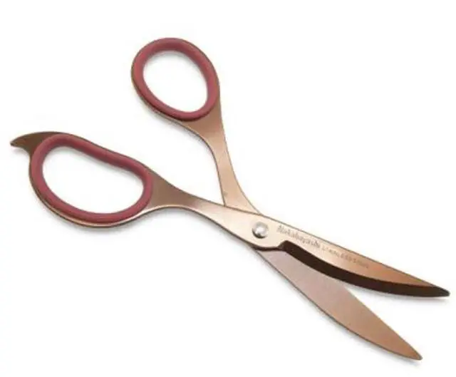 Main image of Itoya ProFolio Hikigiri 7" Slim Scissors, Cinnamon #HS-10-CN