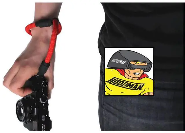 Alt view image 7 of 7 - Hoodman Climbing Rope Handstrap (Black)