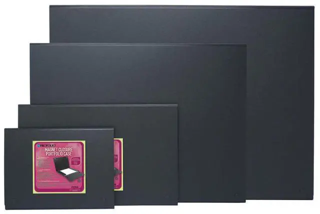 Alt view image 3 of 6 - Itoya ProFolio Magnet Closure Case, 22x30" Poster Size, Black #MG-2230BK