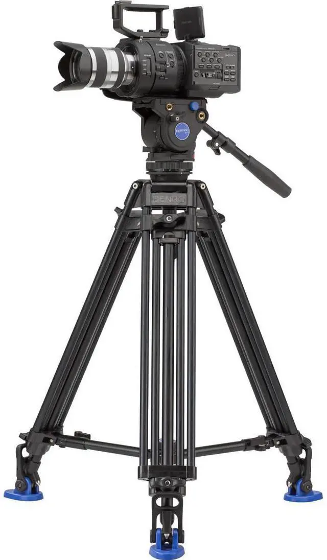 Alt view image 4 of 4 - Benro Benro BV4 Pro Twin Leg Aluminum Video Tripod Kit (BV4PRO)