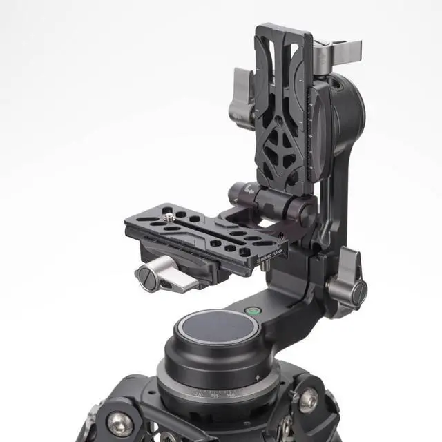 Alt view image 3 of 7 - Benro GH2FL Aluminum Foldable Gimbal Head with Quick Release Plate, 22 lbs Capacity