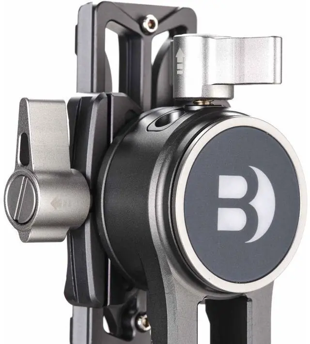 Alt view image 5 of 7 - Benro GH2FL Aluminum Foldable Gimbal Head with Quick Release Plate, 22 lbs Capacity