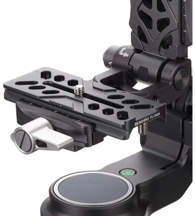 Alt view image 7 of 7 - Benro GH2FL Aluminum Foldable Gimbal Head with Quick Release Plate, 22 lbs Capacity