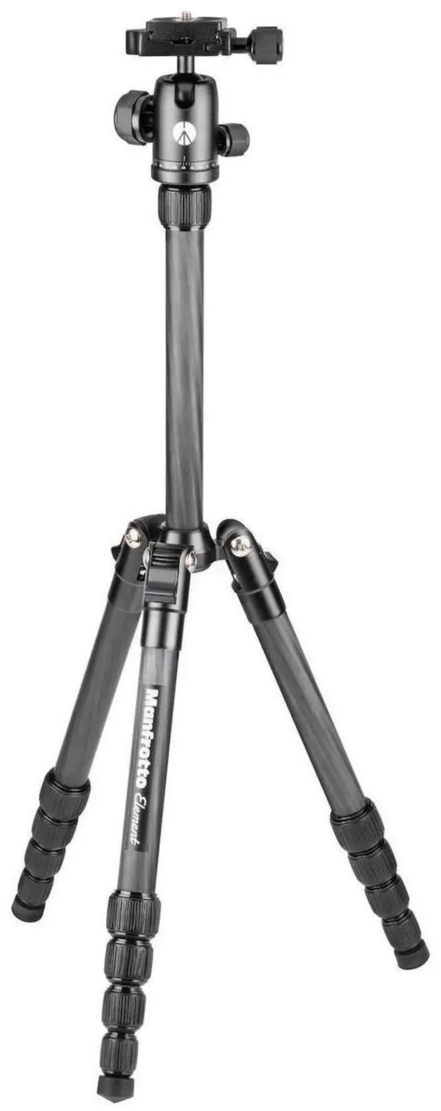 Main image of Manfrotto Element Traveller Small 5-Section Carbon Fiber Tripod with Ball Head